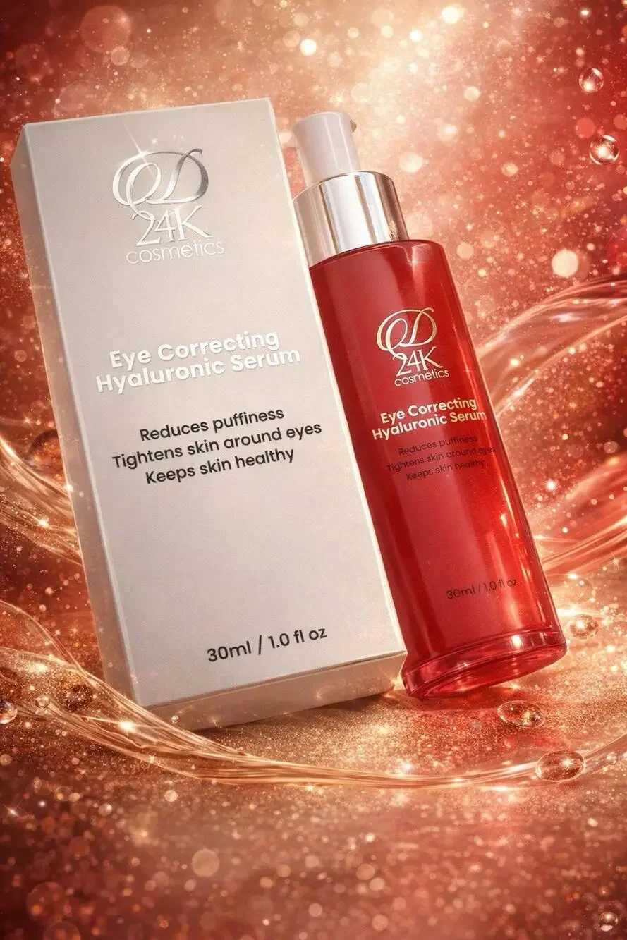 D24K Cosmetics - Eye Correcting Hyaluronic Serum - 1 fl oz/ 30 mL
